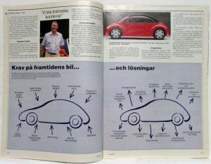 1994 Forum Magazine for Audi and Volkswagen VW People No 3 Vol 47 - Swedish Text