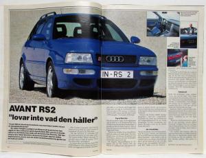 1994 Forum Magazine for Audi and Volkswagen VW People No 3 Vol 47 - Swedish Text