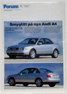 1994 Forum Magazine for Audi and Volkswagen VW People No 3 Vol 47 - Swedish Text