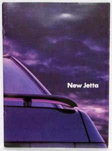 1995 Volkswagen VW Jetta Sales Brochure for South African Market