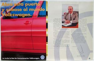 1996 Volkswagen VW Polo Another Kind of Diesel Sales Brochure - Spanish Text