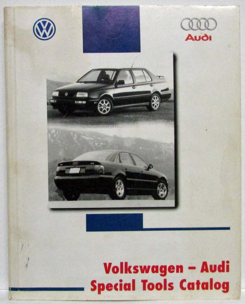 1996 Volkswagen VW Audi Special Tools Catalog