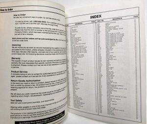 1996 Volkswagen VW Audi Special Tools Catalog