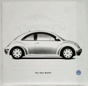 1998 Volkswagen VW New Beetle Launch Sales Brochure