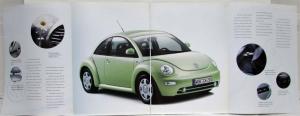 1999 Volkswagen VW New Beetle Sales Brochure - French Text