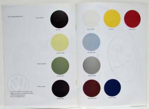 1999 Volkswagen VW New Beetle Sales Brochure - French Text