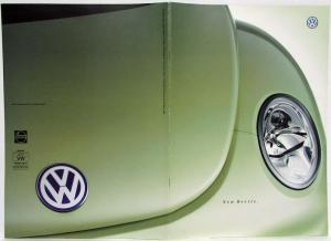 1999 Volkswagen VW New Beetle Sales Brochure - French Text