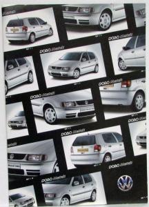 1999 Volkswagen VW Polo Match Sales Brochure - French Text