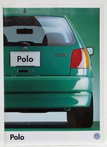 1999 Volkswagen VW Polo Sales Brochure - Japanese Text