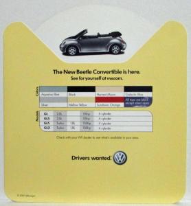 2002 Volkswagen VW New Beetle Sales Wheel