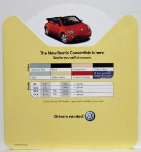 2002 Volkswagen VW New Beetle Sales Wheel