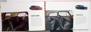 1941 Lincoln Zephyr V-12 Continental Custom Dealer Album Prestige Original