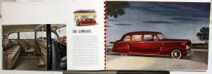 1941 Lincoln Zephyr V-12 Continental Custom Dealer Album Prestige Original