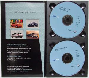 2003 Volkswagen VW Full Line Media Press Kit