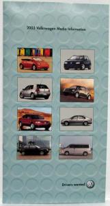 2003 Volkswagen VW Full Line Media Press Kit