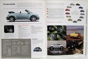 2004 Volkswagen VW Full Line Sales Brochure - Phaeton Toureg GTI Beetle Jetta