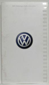 2005 Volkswagen VW Full Line Media Press Kit