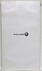 2005 Volkswagen VW Full Line Media Press Kit