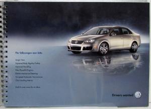 2005 Volkswagen VW New Jetta Media Press Kit