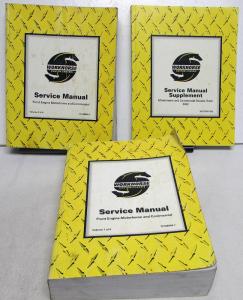 1998-1999 Workhorse Custom Chassis Service Shop Repair Manuals & Supplement