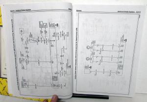 1998-1999 Workhorse Custom Chassis Service Shop Repair Manuals & Supplement