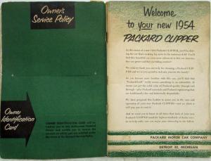 1954 Packard Clipper Owners Manual