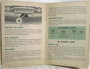 1954 Packard Clipper Owners Manual