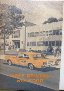 1966 Ford Drivers Education Packet Portfolio