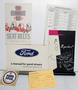 1966 Ford Drivers Education Packet Portfolio