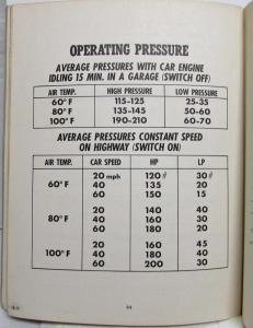 1953 Cadillac Air Conditioning Service Shop Manual - A/C