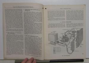 1956 Ford Car Air Conditioning Service Shop Manual - A/C