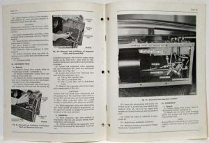 1953 Chrysler Airtemp Air Conditioning Service Bulletin - A/C