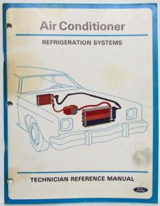 1975 Ford Air Conditioner Refrigeration Systems Technical Reference Manual