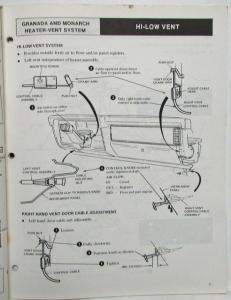 1975 Ford-Mercury Automatic Temperature Control System Training Handbook - HVAC