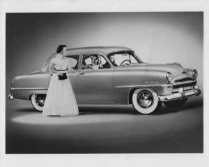 1953 Plymouth Cranbrook Four-Door Sedan Press Photo and Release 0115