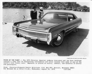 1973 Chrysler Imperial LeBaron Press Photo 0103