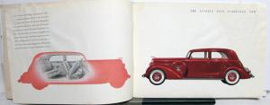 1936 Lincoln V 12 LeBaron Brunn Willoughby Judkins Dealer Sales Brochure Orig