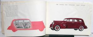 1936 Lincoln V 12 LeBaron Brunn Willoughby Judkins Dealer Sales Brochure Orig