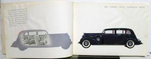 1936 Lincoln V 12 LeBaron Brunn Willoughby Judkins Dealer Sales Brochure Orig