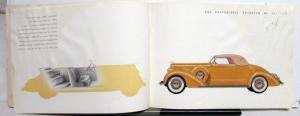 1936 Lincoln V 12 LeBaron Brunn Willoughby Judkins Dealer Sales Brochure Orig