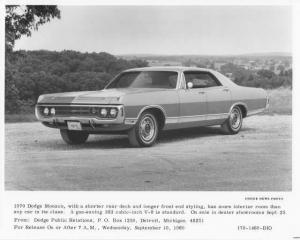 1970 Dodge Monaco Press Photo 0268