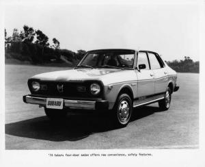 1974 Subaru Four-Door Sedan Press Photo 0064