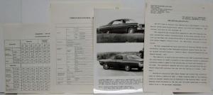 1970 Chrysler Press Kit - Newport 300 New Yorker Town & Country Wagon