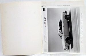 1974 Subaru Media Information Press Kit