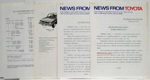 1974 Toyota Press Kit - Corona Pickup Corolla