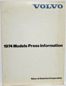 1974 Volvo Press Kit