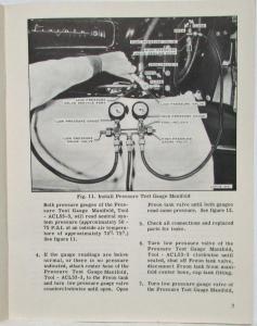 1953 Lincoln Air Conditioning Service Shop Repair Manual - A/C