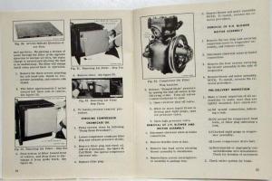 1953 Lincoln Air Conditioning Service Shop Repair Manual - A/C