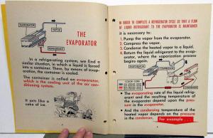 1956 Lincoln Mercury Service Training Air Conditioning Troubleshooting A/C No 3