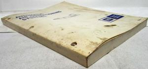 1980 GM Automatic Air Conditioning Systems Training Instruction Manual - A/C